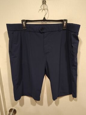 Greyson Men's Navy Blue Montauk Performance Shorts Sz 40 Casual Golf Vacation